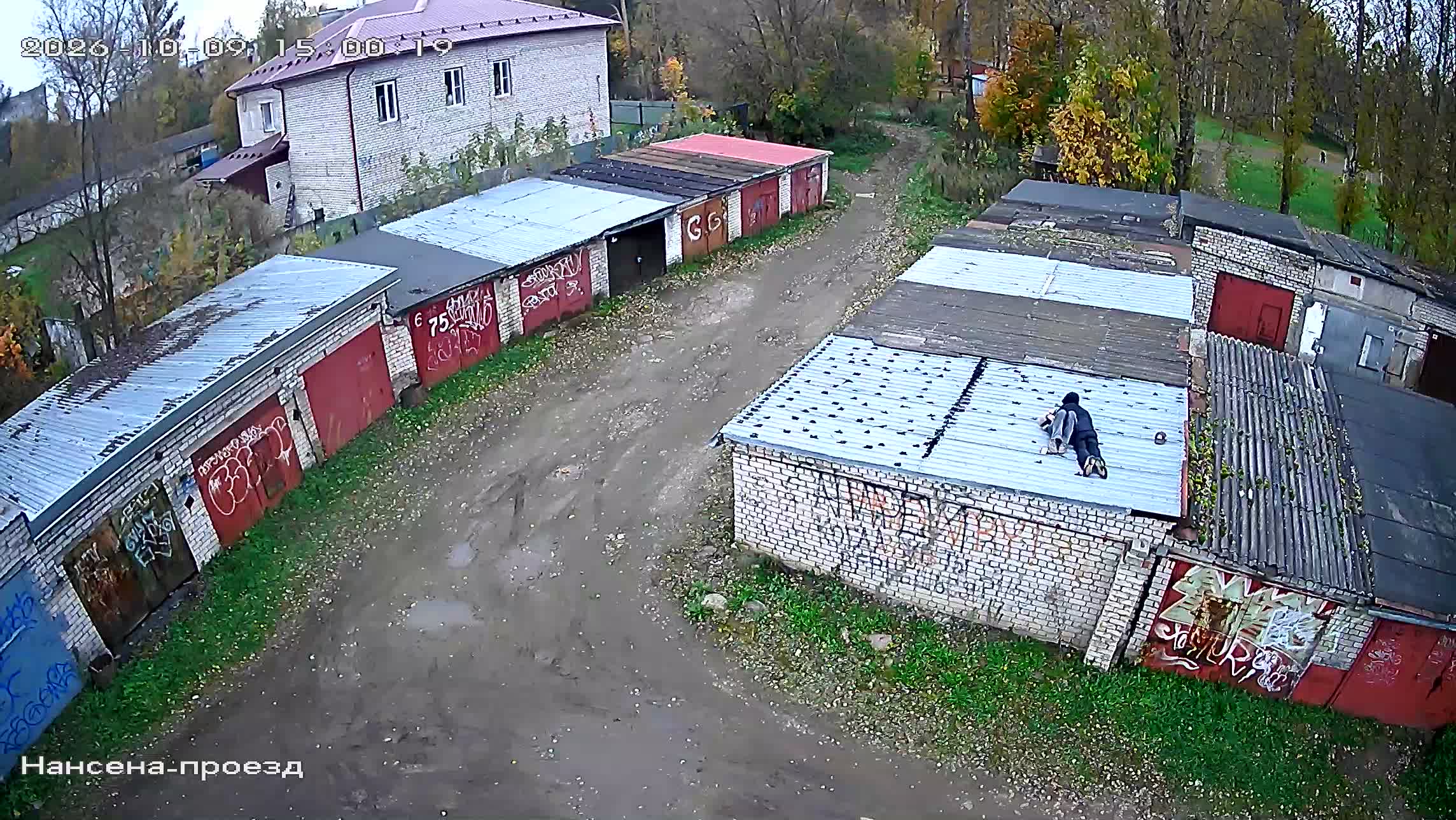 Камера 3 — 09.10.2026 12:00:19