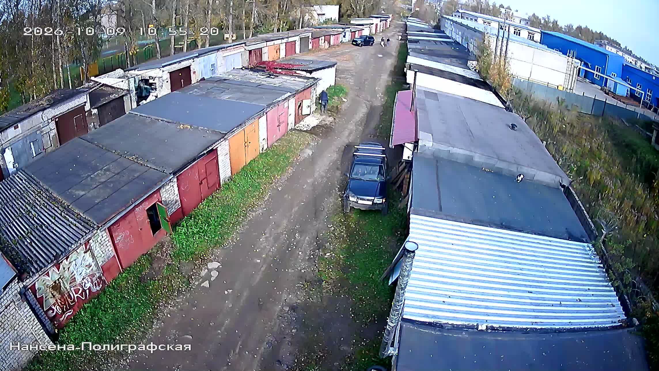Камера 4 — 09.10.2026 07:55:20